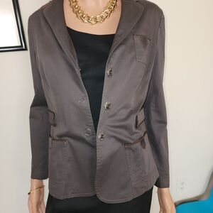 Armani Collezioni Dark Brown Blazer